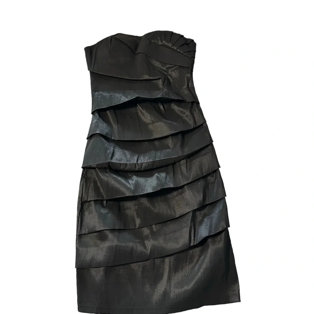 Forever 21 women's small black strapless dress, nwt